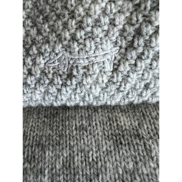 Louis Castel Golf 2XL (115) Wool Blend Down Puffer quilted Vest Gray Full Zip - Picture 7 of 9